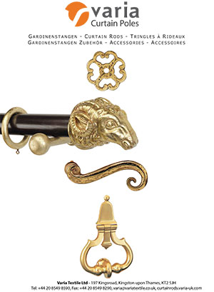 Catalog curtain poles and accessories